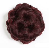 Bloemvormige Haarklem met Hairextension – Fiora