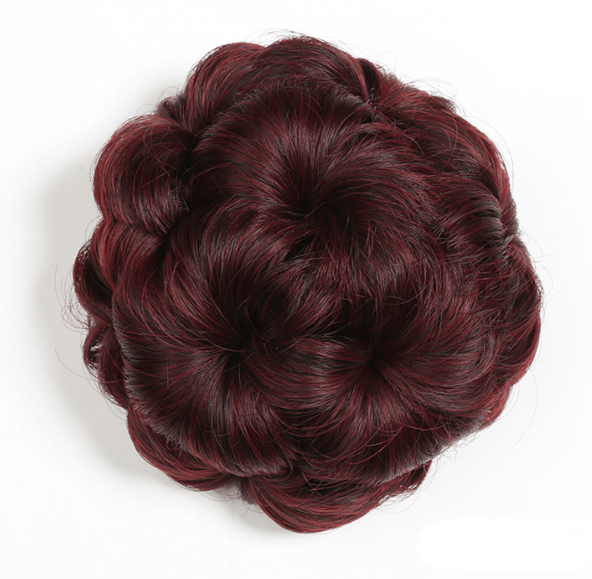 Bloemvormige Haarklem met Hairextension – Fiora