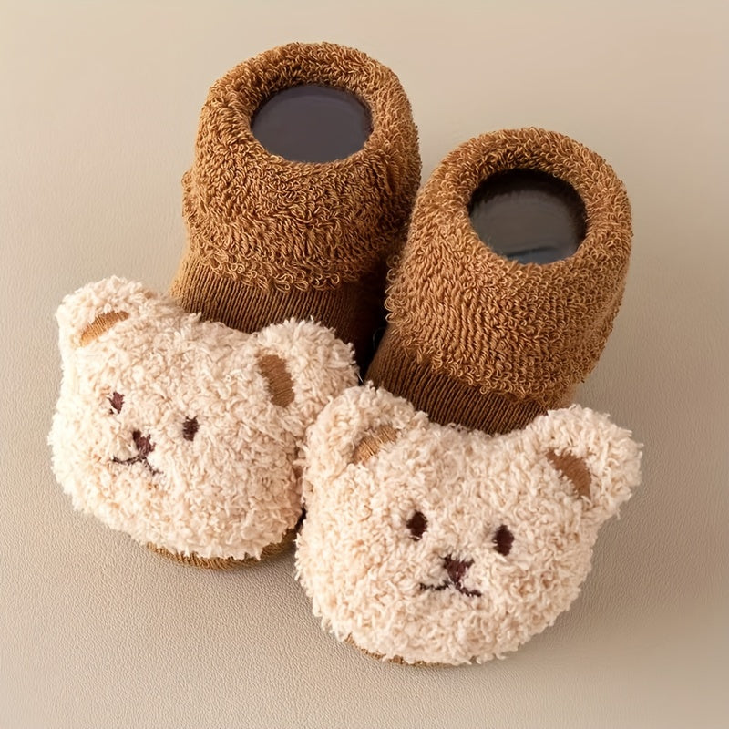 Antislip Babysokjes – Mila | Met Schattig Berenontwerp