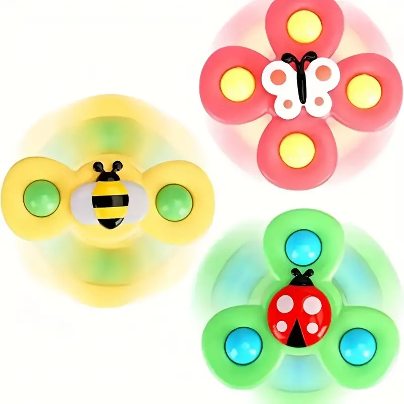 Zuignap Spinner Speeltjesset van 3 - SpinFun
