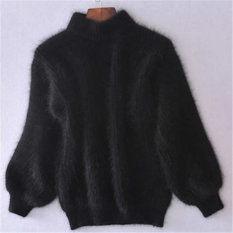 Casual Angora Gebreide Damestrui - Livia