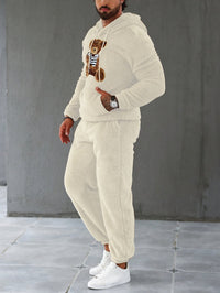 Fuzzy Fleece Tweedelige Outfitset - Logan