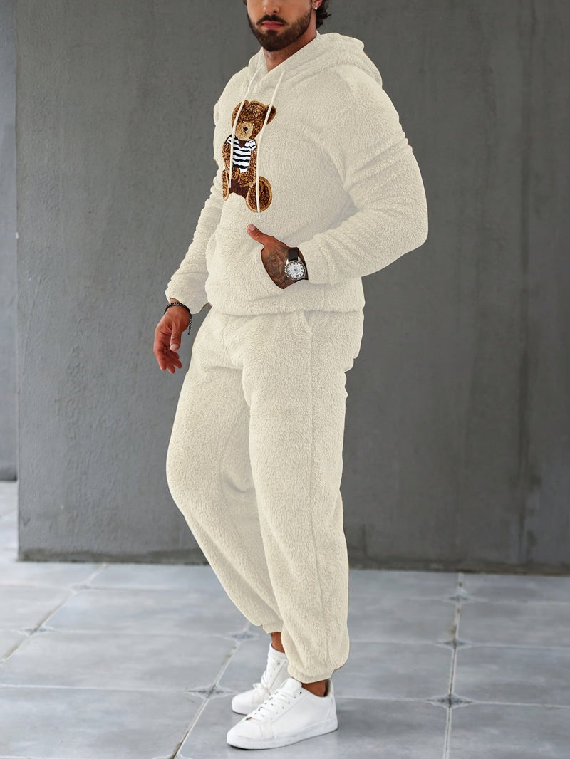 Fuzzy Fleece Tweedelige Outfitset - Logan