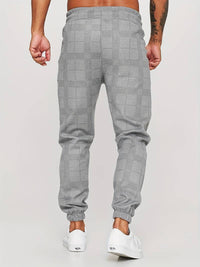 Geruite Heren Joggingbroek - Elian