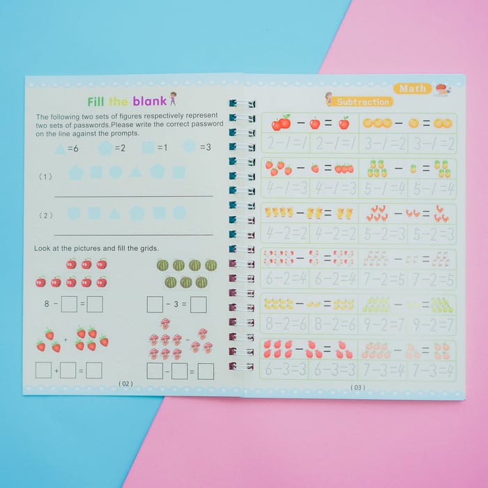 Herbruikbaar Schrijfoefenboek – LetterLust