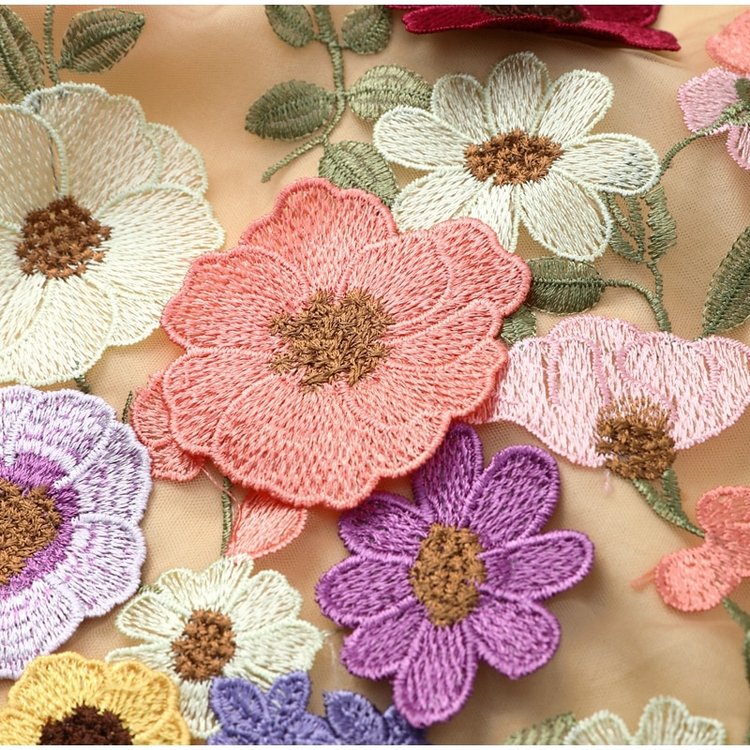 Romantische Bloemenjurk met Fijne Details - Isabella
