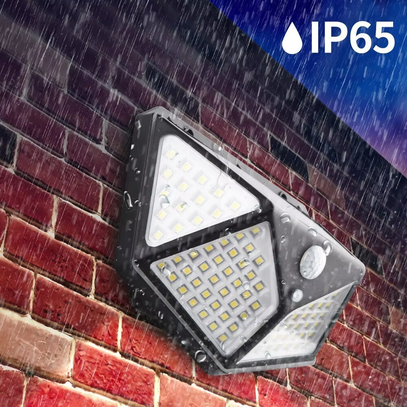 MULTIFUNCTIONELE SOLAR LAMP - WATERDICHTE LED TUINVERLICHTING MET BEWEGINGSSENSOR