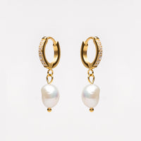 Creolen met Zoetwaterparels - Arina