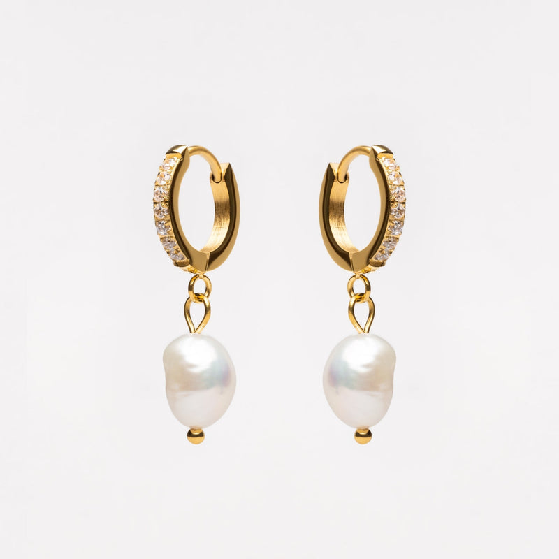 Creolen met Zoetwaterparels - Arina