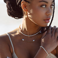 Opaska na ramię z perłami słodkowodnymi - Marina