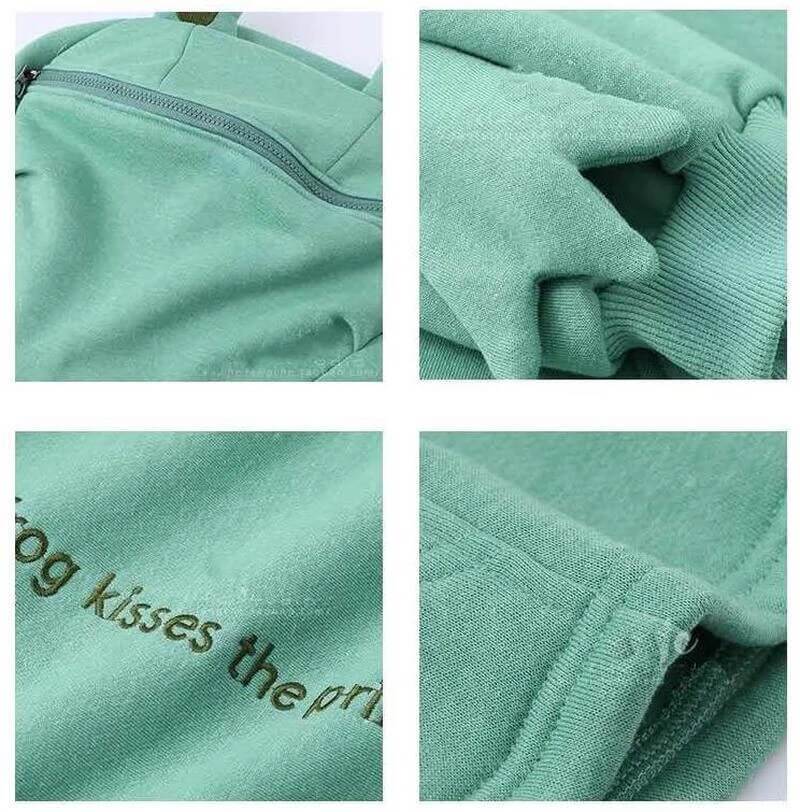 Uniseks Hoodie met Kikkerontwerp – Froggy