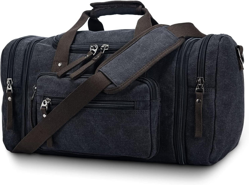 Uitbreidbare Canvas Sporttas – 40L tot 50L Reis Handbagage