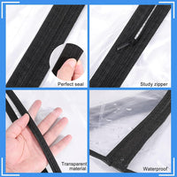 Extra Lange Kledingtas voor Jurken & Gewaden- 180 cm Beschermhoes met Handvatten (1 Kopen, 1 Gratis)