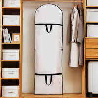 Extra Lange Kledingtas voor Jurken & Gewaden- 180 cm Beschermhoes met Handvatten (1 Kopen, 1 Gratis)