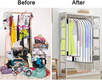 Extra Lange Kledingtas voor Jurken & Gewaden- 180 cm Beschermhoes met Handvatten (1 Kopen, 1 Gratis)