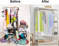 Extra Lange Kledingtas voor Jurken & Gewaden- 180 cm Beschermhoes met Handvatten (1 Kopen, 1 Gratis)