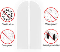 Extra Lange Kledingtas voor Jurken & Gewaden- 180 cm Beschermhoes met Handvatten (1 Kopen, 1 Gratis)