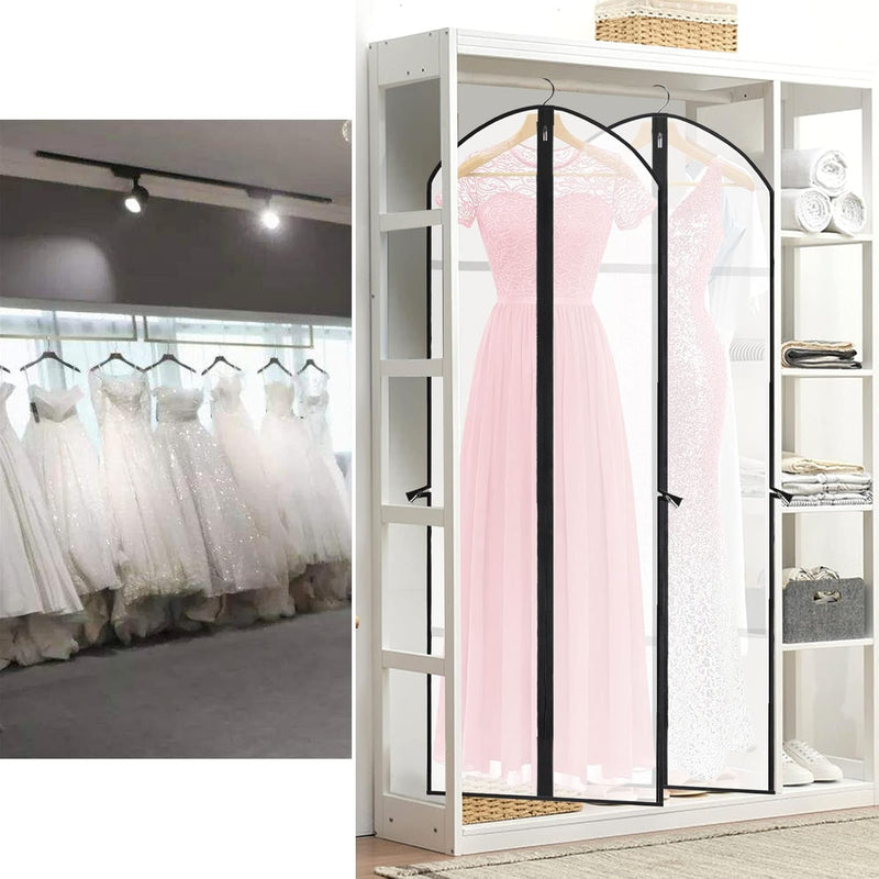 Extra Lange Kledingtas voor Jurken & Gewaden- 180 cm Beschermhoes met Handvatten (1 Kopen, 1 Gratis)