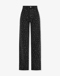 Dames Glitter Jeans voor een Sprankelende Look - Jade