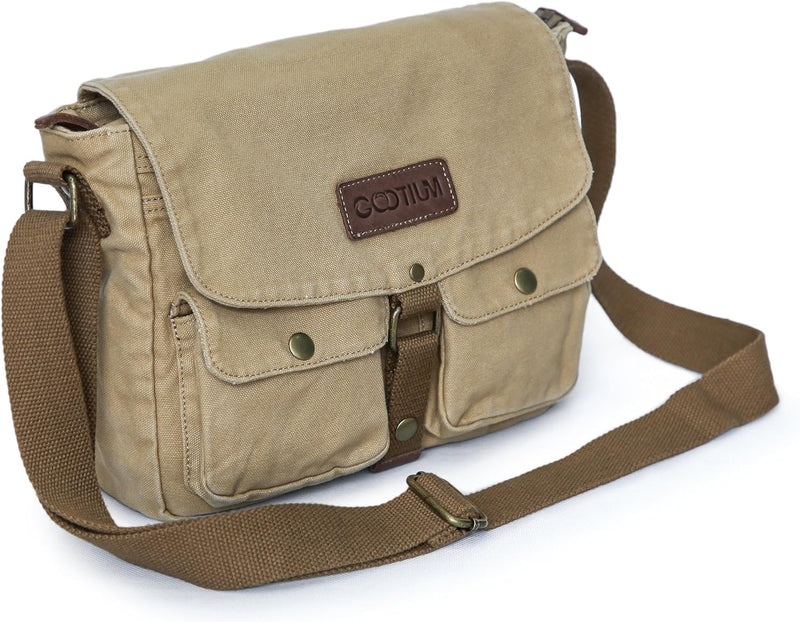 Duurzame Canvas Schoudertas – Kael