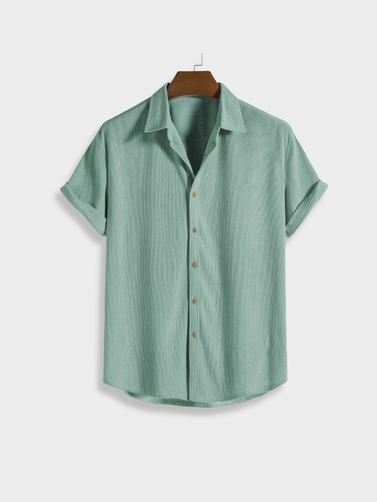 Heren Corduroy Zomerset met Knoopsluiting – Sven