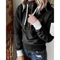 Casual Hoodie met Effen Kleur - Luna