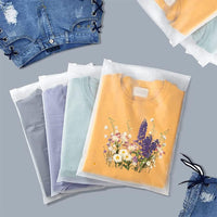 Wielorazowe matowe woreczki strunowe – zestaw 40 sztuk pokrowców na ubrania z otworami wentylacyjnymi (kup 1, drugi GRATIS)