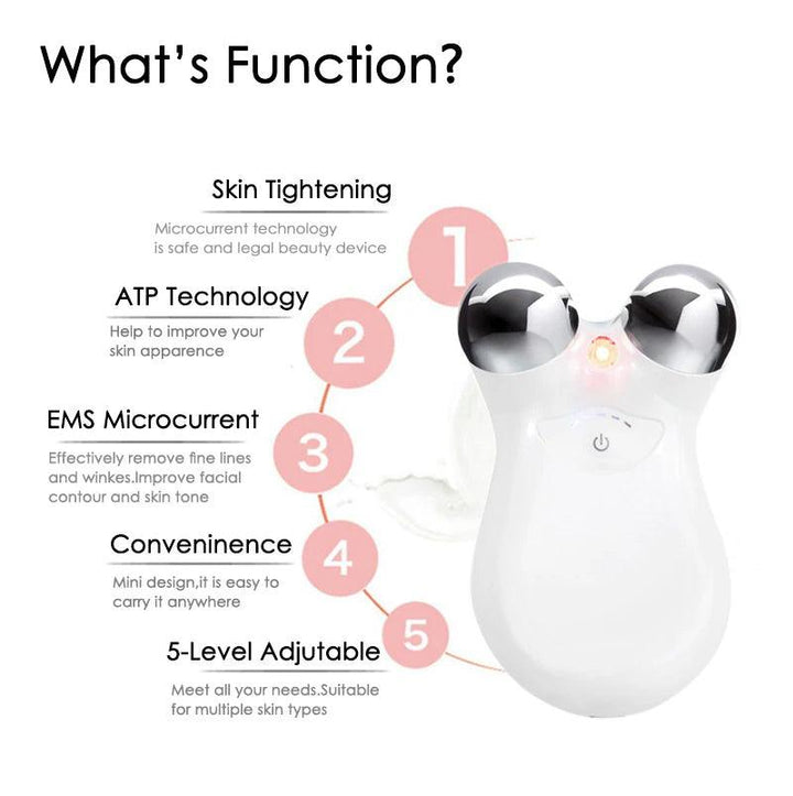 Microstroom Gezichtsmassager - FirmGlow