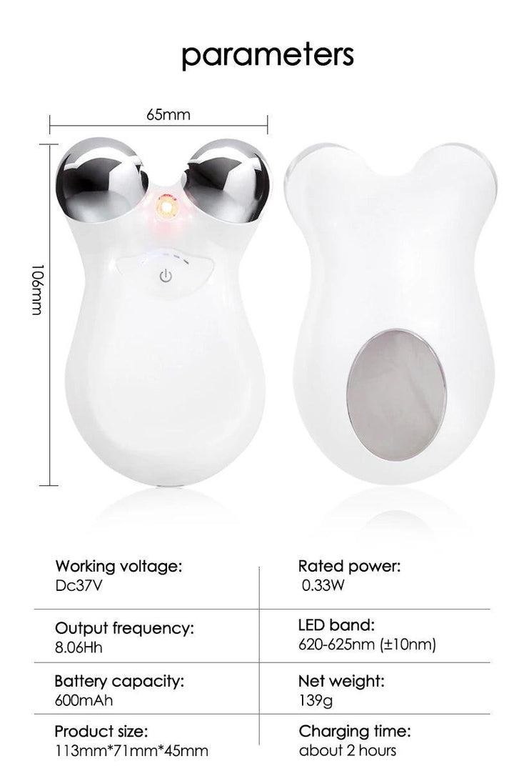 Microstroom Gezichtsmassager - FirmGlow