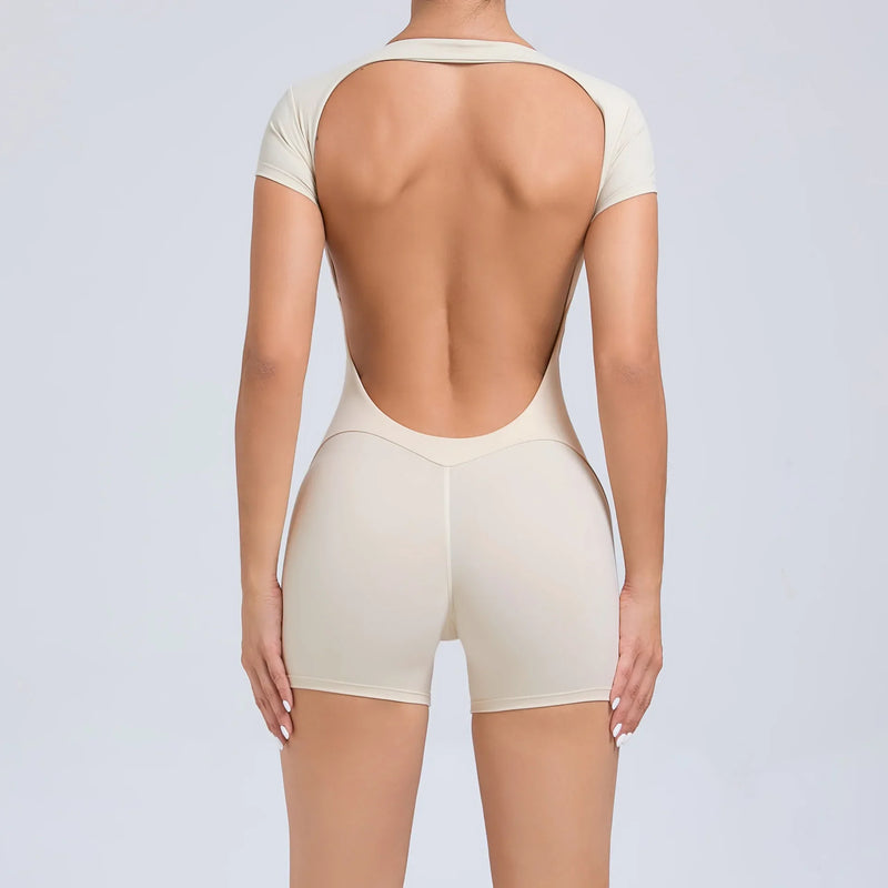 Yoga Jumpsuit met Ademend & Flexibel Design - Luna