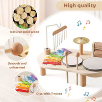 Creatief Houten Speelgoed Muziekstation - MelodyMaker