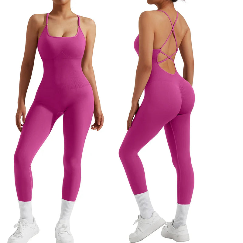 All-Season Dames Fitness Jumpsuit - Nova