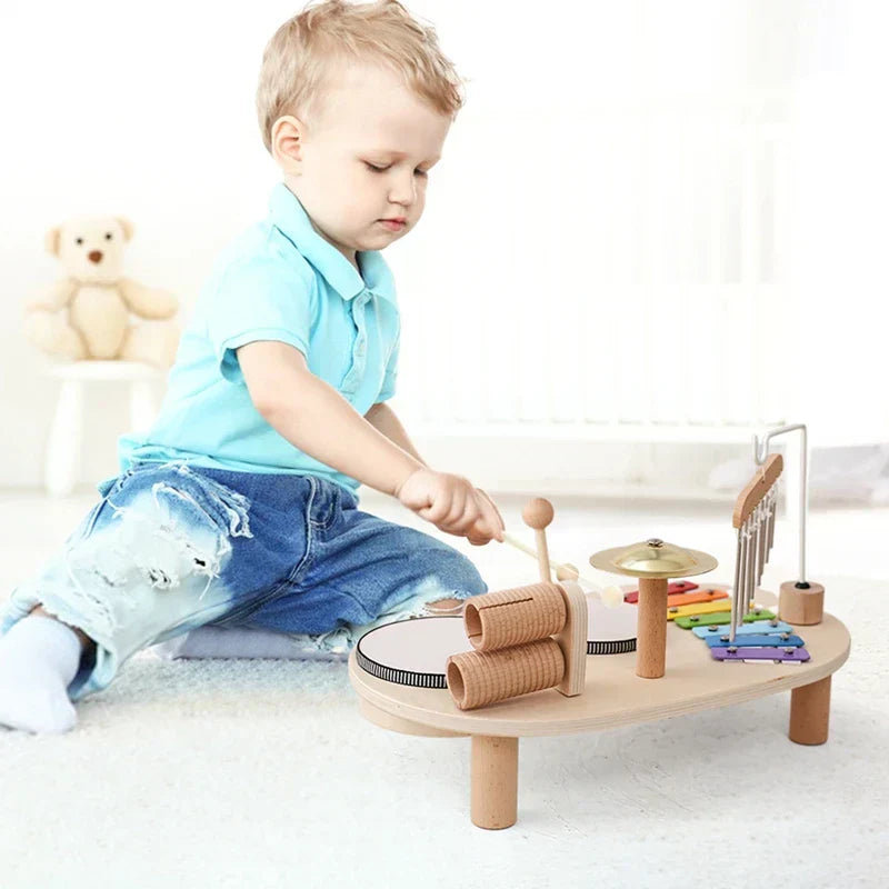 Creatief Houten Speelgoed Muziekstation - MelodyMaker