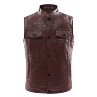 Lederen Vest voor Heren - Viper