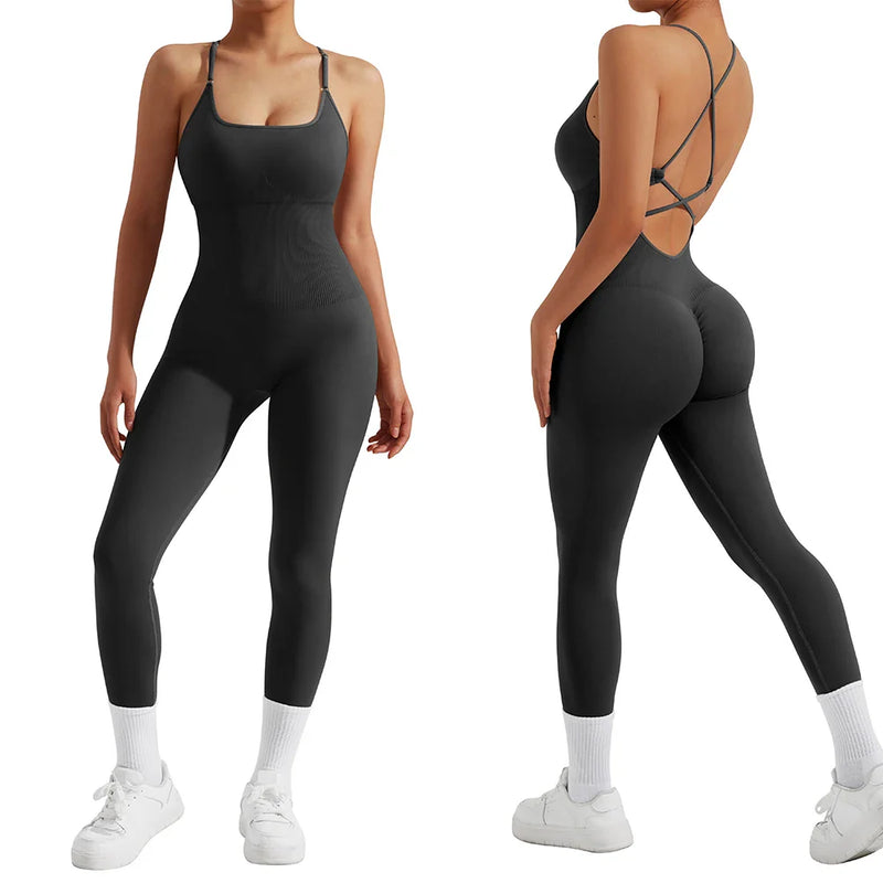 All-Season Dames Fitness Jumpsuit - Nova