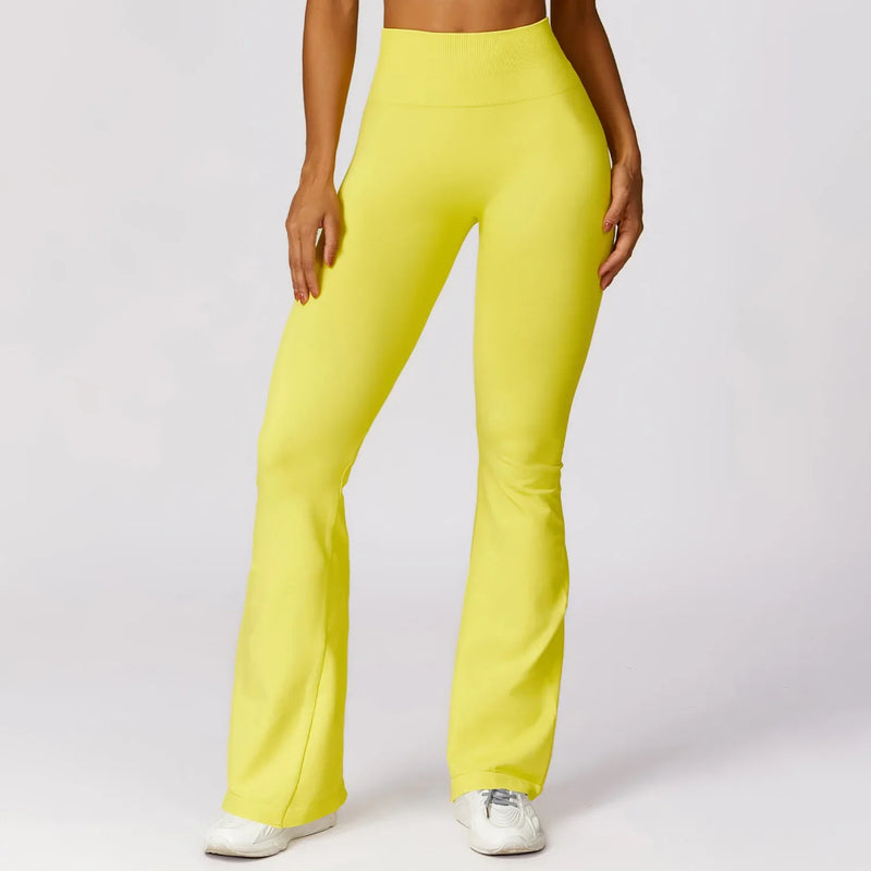 Naadloze Flared Yoga Legging - Elara