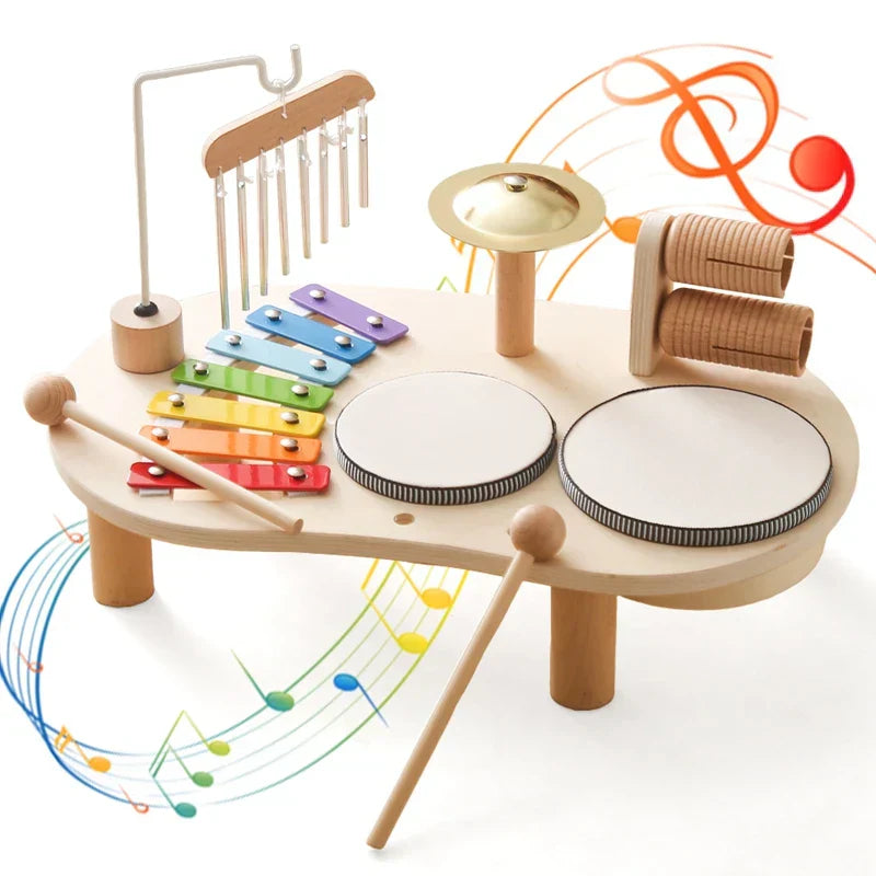 Creatief Houten Speelgoed Muziekstation - MelodyMaker