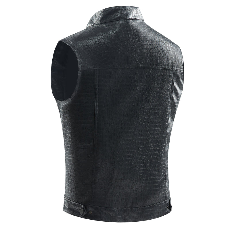 Lederen Vest voor Heren - Viper