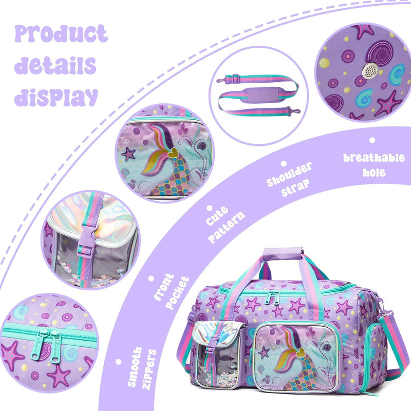 3-delige Kinder Bagageset met Handbagage Koffer