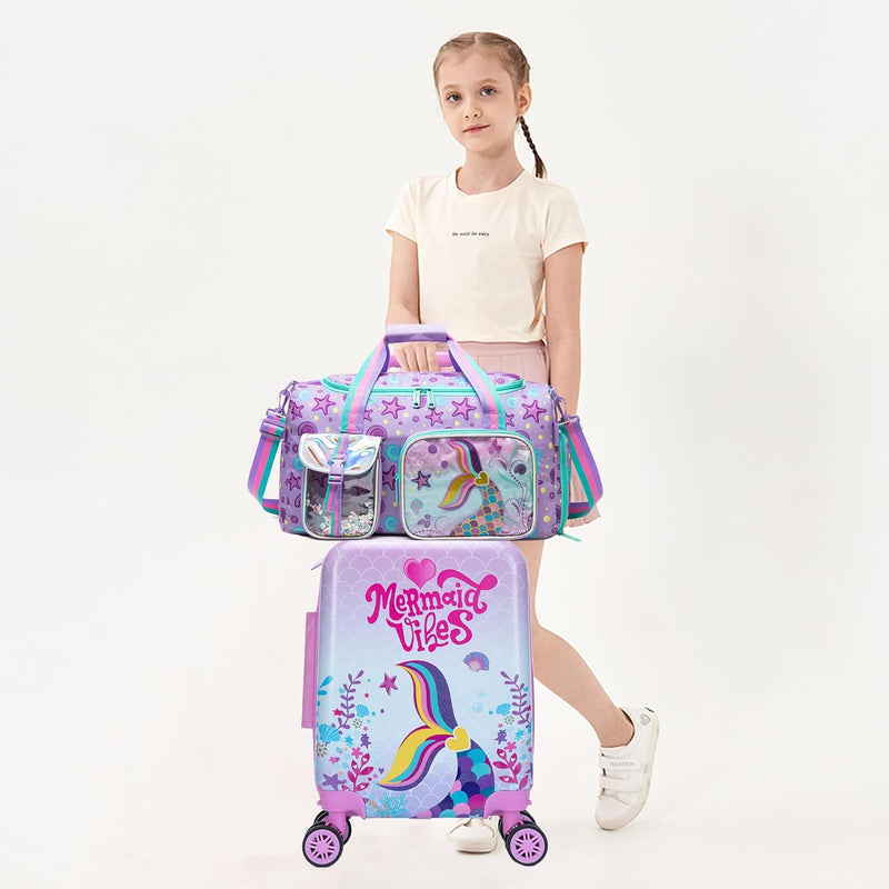 3-delige Kinder Bagageset met Handbagage Koffer
