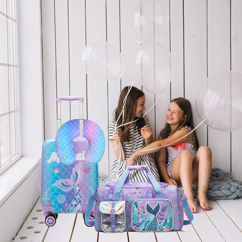 3-delige Kinder Bagageset met Handbagage Koffer