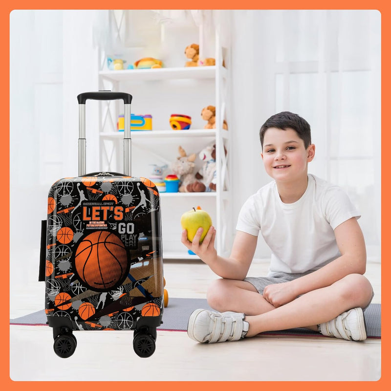 3-delige Kinder Bagageset met Handbagage Koffer