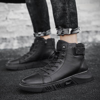 Robuuste Zwarte Herenschoenen - Maxwell