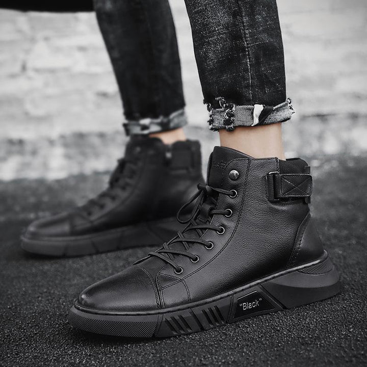 Robuuste Zwarte Herenschoenen - Maxwell