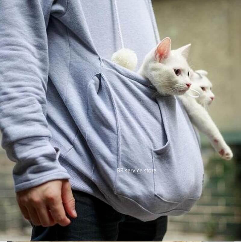 Comfortabele Hoodie met Kattenzak - CozyPurr