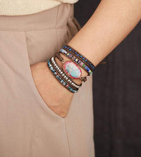 Bloemenbescherming Wikkelarmband - Flora