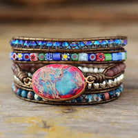 Bloemenbescherming Wikkelarmband - Flora