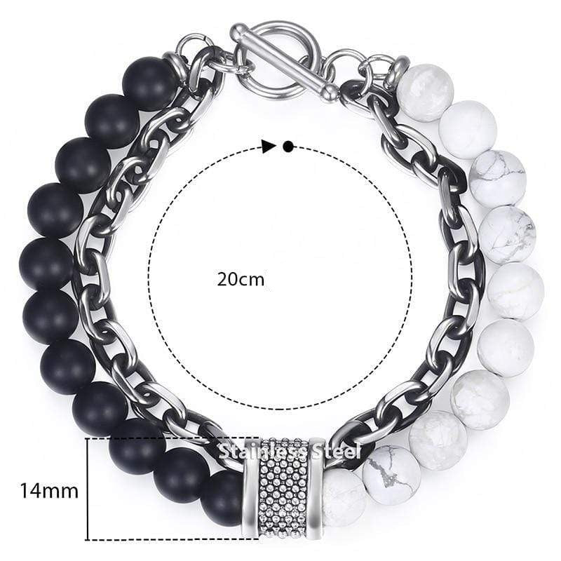 Heren Tijgeroog Kralenarmband "De Krijger" - Asher