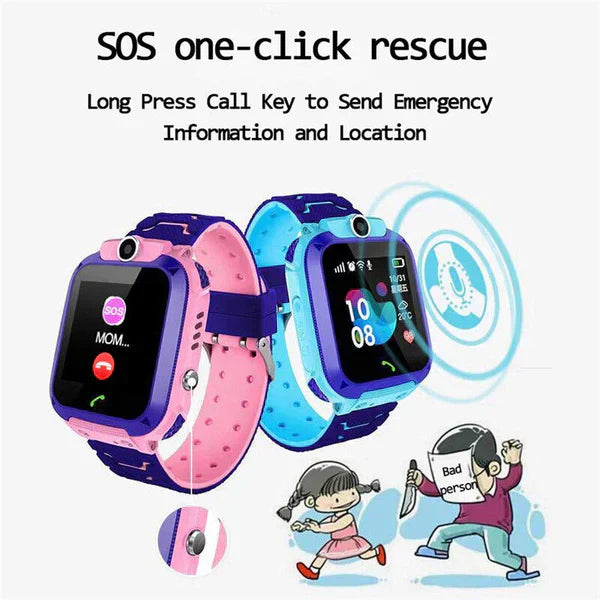 Kinder GPS-horloge met Locatie en Bellen - Luna
