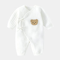 Babyromper met beertje - Voorjaar & herfst kleding